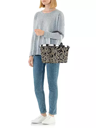 REISENTHEL | Carrybag BAROQUE MARBLE Braun/Schwarz | 